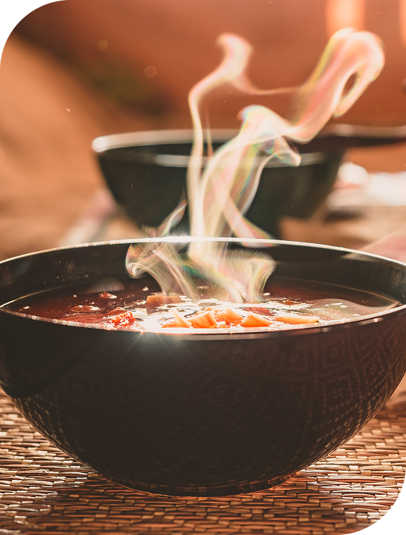 Préparation des repas chauds